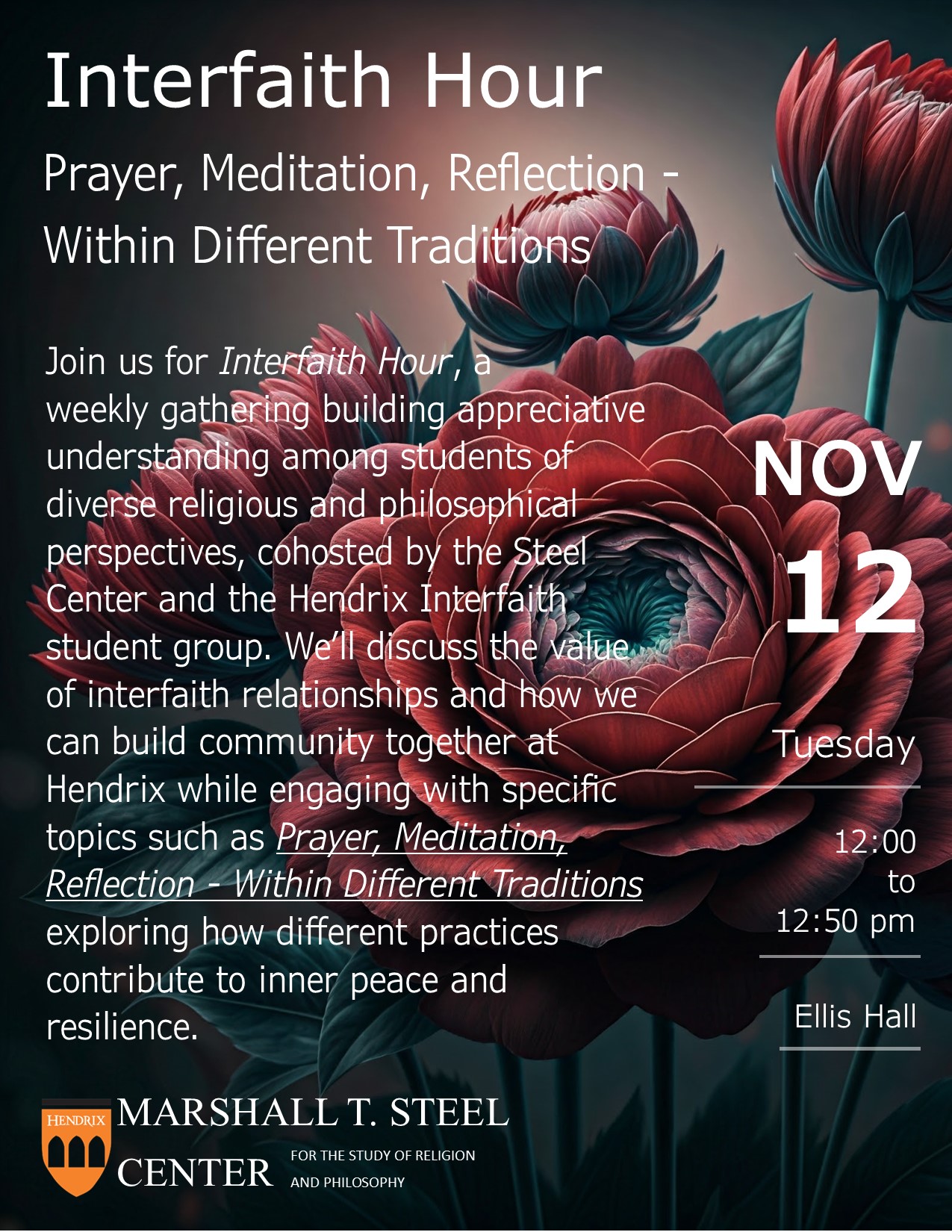 Interfaith prayer and meditation